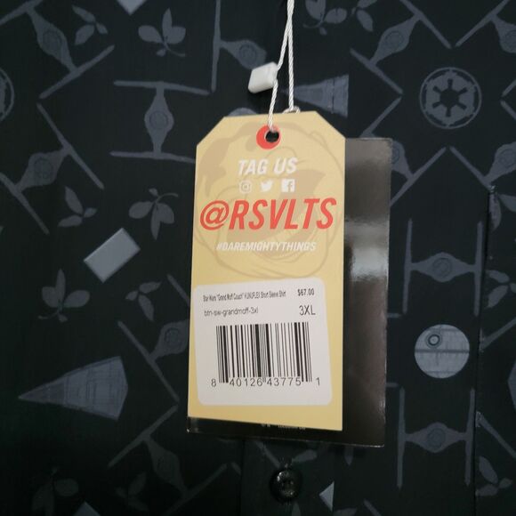RSVLTS Mens 3XL Star Wars “Grand Moff Couch” NWT - Picture 3 of 6